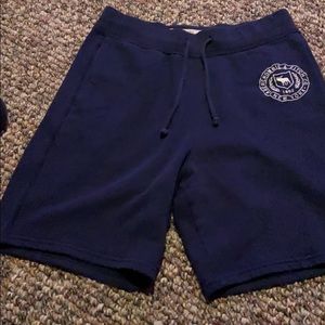 Navy Blue Abercrombie and Fitch Shorts
